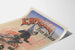 Vintage dekorativ poster L'Horloge Le Major Burk