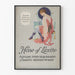 Vintageposter Hose of Luxite – Feminin elegans och förfining