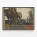 Vintage jordbruksposter München 1810-1910 - vintage väggdekoration — inramlat konstverk på väggen