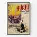Vintageposter HURTU - Bilar och cyklar Paris