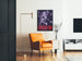Vintageposter I Believe Him - Svartvit väggdekoration