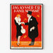 Vintageposter 'I Kiss Your Hand, Madame' elegant väggdekoration