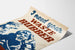 Vintageposter I Need Your Waste Rubber - Retro industriell väggdekoration
