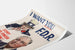Vintageposter I Want You F.D.R. för väggdekoration
