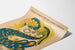 Art Déco-fågel i stiliserad form för konstutställning 1911