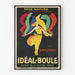 Vintageposter Idéal-Boule för att återuppliva bleka färger