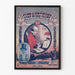 Vintage patriotisk poster Uncle Sam och Old Glory