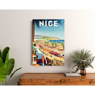 La Promenade des Anglais à Nice | Reproduction d affiche ancienne