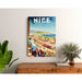 Promenaden des Anglais i Nice | Konsttryck av äldre Poster