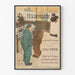 Vintageposter av L'Escarmouche i Toulouse-Lautrec-stil