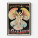 Vintageposter: Enorm framgång La Caméléonnia för väggdekoration