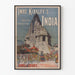 Vintageposter Imre Kiralfys Indien - Exotisk väggdekoration