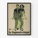 Vintageposter In flagranti ertappad – Original väggdekoration