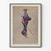 Vintageposter In Search of Mademoiselle - Historisk Väggdekoration
