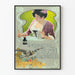 Vintageposter Inchiostri G. Diletti Brisighella för väggdekoration