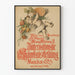 Gammal poster för Internationell konstutställning München 1883