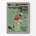 Vintageaffisch för Internationell Cykelloppsposter Vondelpark 1923