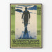 Vintageposter för internationell vinteridrottsutställning i Wien 1912