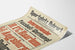 Vintage fotbollsaffisch internationell Sportplatz Ruhrort