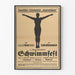 Vintageposter 1921 - 1:a Internationella Simfestivalen