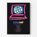 Dekorativ poster Internet Today and Tomorrow 1994 för väggdekoration