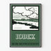 Vintage Iodex-Poster – Natur- och havsdekoration för väggar