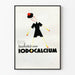 Vintage reklamposter för Iodocalcium - Retro väggdekoration