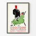 Vintageposter Iodocitrane för femtiotalets problem