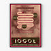 Vintageposter för Antiinflammatorisk medicin Iogol – Retro medicinsk väggdekoration