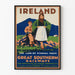 Vintageposter Irland - Jordens eviga ungdom - Great Southern Railways