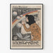 Art Nouveau-poster 3 rue Thénard - Irichromatin av Jacques Rogue