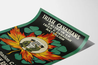 Rekryteringsposter för Irish Canadian Rangers 199:e bataljonen