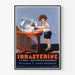 Vintageaffisch IrraStérine D-vitamin anti-rachitisk