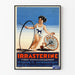 Vintage reklamposter IRRASTERINE D-vitamin mot rickets
