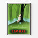 Vintageposter Le Grand Calme Isonal väggdekoration