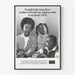 Informationsposter om AIDS med afroamerikansk familj