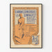 Vintageposter IX Schwingfest Basel 1906 väggdekoration