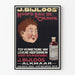 Vintageposter Eau de Cologne J. Bijloos 1906
