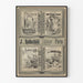 Vintage reklamposter Utgivare J. Rothschild Paris 13 Rue des Saints Pères