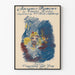 Jacques Damour-Poster av Émile Zola i vintage-stil