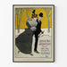 Vintage art déco poster Jaenecke Bros & Fr. Schneemann tryckfärger
