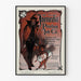 Vintage reklamposter för Jaenecke Printing Ink Co. för en originell väggdekoration