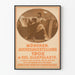 Vintageposter för Årsutställning i München 1902 - Konstnärlig väggdekoration
