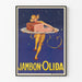 Vintage reklamposter för Olida skinka