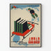 Väggposter i vintage stil 'Januari - Ett år av god läsning framför dig'