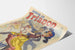 Vintageposter Trädgården Trianon Allons-y Revue med Storslaget Spectakel