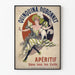 Vintageposter Quinquina Dubonnet aperitif väggdekoration