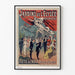 Vintageposter av Jardins de l'Élysée Montmartre, Bal och Nattfest