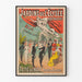 Vintageposter av Jardins de l'Élysée Montmartre - Bal och nattfest