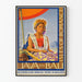 Vintage Java och Bali - Romantiska öar Poster